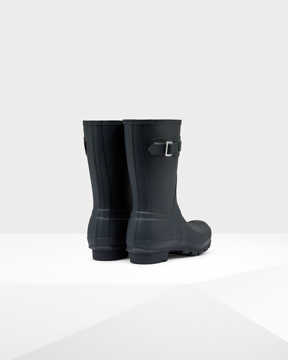 Galochas Curtas Hunter Feminina Azul Marinho - Original - 82YICSXBT